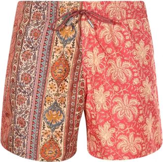 Etro Beachwear met elastische tailleband - Heren - Strandmode - Veelkleurig - XL - Polyester - Badmode
