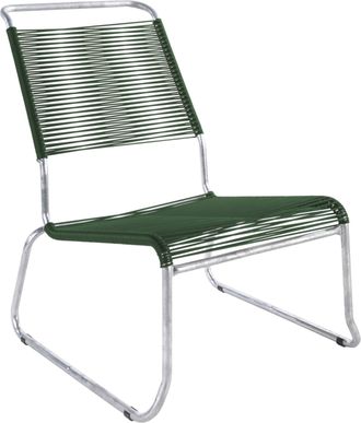 Schubiger M&ouml;bel Spaghetti-Kufen-Lounger-Hochlehner S&auml;ntis