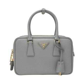 Prada Borsa a Mano - female - Prada - Handbags - Gray - ONE SIZE - Bags