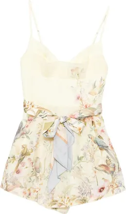 Zimmermann Rebellion Fitted Playsuit