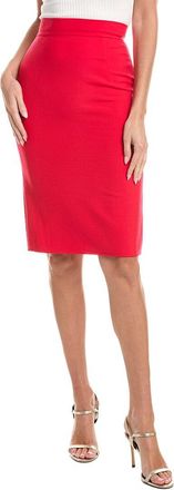 Oscar De La Renta Wool-Blend Pencil Skirt