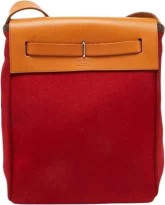 Herm&egrave;s Pre-owned Herbag TPM - - Pre-owned - Donna - Rosso - ONE SIZE
