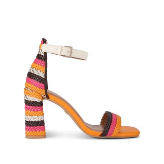 Kurt Geiger Womens Sunnie Sandals - White - Size UK 4