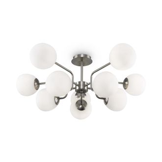 Maytoni Lampada A Sospensione Maytoni Erich Nichel 10xe14 &Oslash;90,7