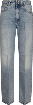 Haikure Straight Jeans - Dames - Regular Fit Jeans - Blauw - W26 - Jeans