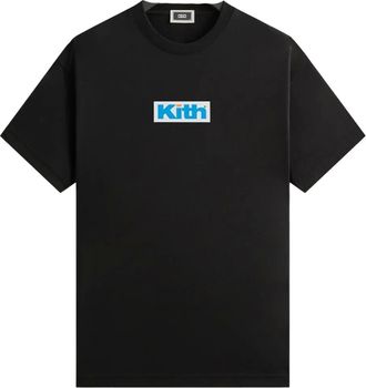 Kith Retro Logo katoenen T-shirt - Zwart