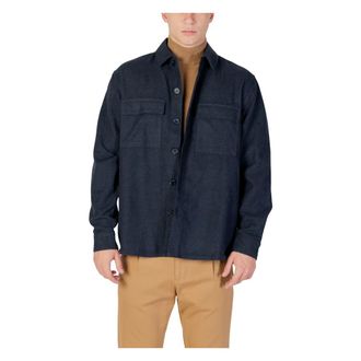 Only & Sons Onspaul RLX Overshirt - Heren - Zomerjassen - Blauw - XL - Polyester - Jassen