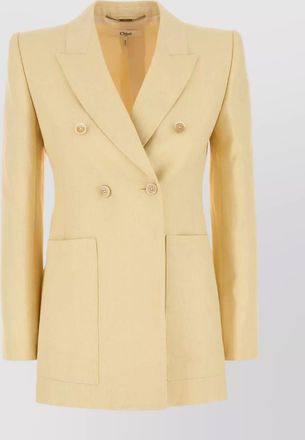 Chlo&eacute; hemp blend blazer