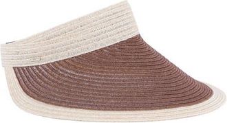 Eugenia Kim Trixie Packable Visor in Natural/chocolate at Nordstrom