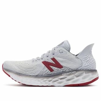 New Balance Mens Fresh Foam 1080V10 Running Shoes In Light Grey