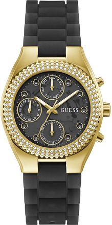 Guess Jelly Womens Black Watch GW0773L2 Silicone - One Size