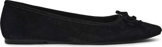 Steve Madden Malinda Flat Shoe BLACK SUEDE