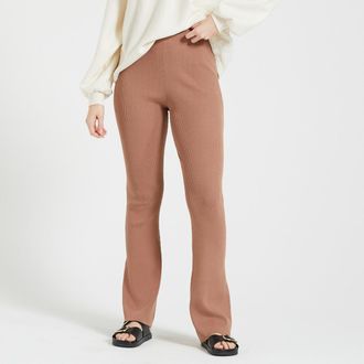 Calvin Klein Flare broek in tricot