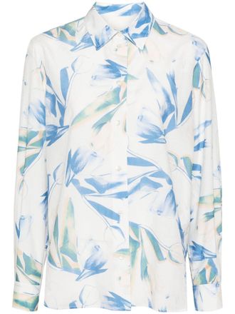 Paul Smith Blouse met print - Blauw