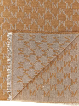 Max Mara Womens Brown Cotton Foulard Accessory