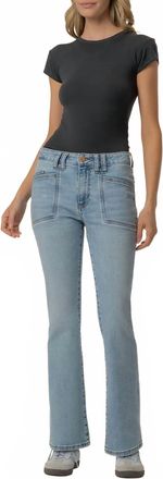 Kut from the Kloth Kelsey High Rise Ankle Flare Jeans In Cure