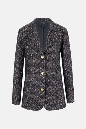 Giambattista Valli Einreihiger Blazer aus glitzerndem Tweed