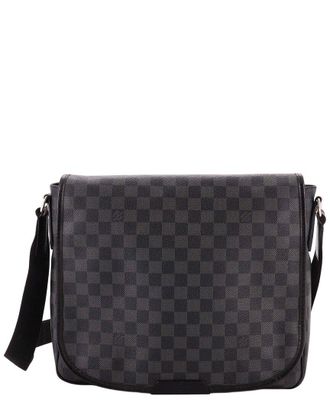 Louis Vuitton Black Damier Graphite Daniel Mm (Authentic Pre-Loved)