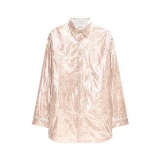 Dries Van Noten Heren, Overhemden, Geel, Maat: S