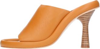 Paloma Barcel&oacute; Ilia Sandaal - Dames - Muiltjes - Geel - 39 EU - Leer - Schoenen