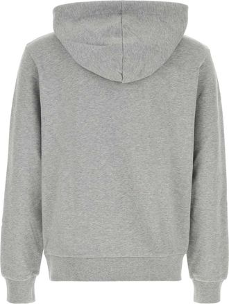 A.P.C. Unisex Standard Hoodie Gray Cotton Elastane Sweater