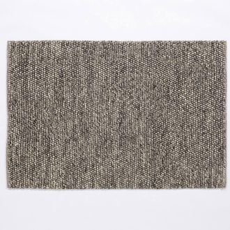 Arthouse Delilah Wool Pebble Mottled Taupe Rug 160x230cm in Grey | Size: 230 cm x 160 cm