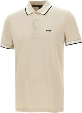 HUGO BOSS Paddy Polo - Heren - Polos - Beige - XL - Katoen - Tops