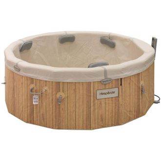 Hesperide Spa semirigida da 5 a 7 posti con effetto argilla e legno - Hesp&eacute;ride