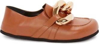 J.W.Anderson Loafers - Dames - Loafers - Oranje - 35 EU - Leer - Schoenen