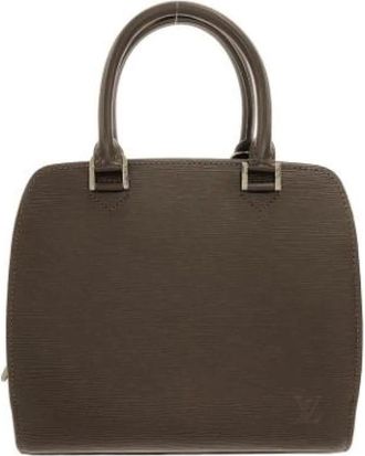 Louis Vuitton Pre-owned Vintage Handbag - Dames - Vintage Handtas - Bruin - ONE Size - Leer - Vintage