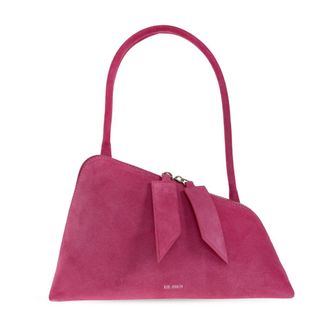 The Attico Tassen, Dames, Roze, ONE Size, Katoen, Sunrise Suede Bag