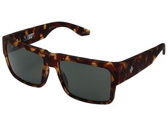 Spy Cyrus Plastic Frame Fashion Sunglasses Soft Matte Camo Tort/Happy Gray Green, Polycarbonate