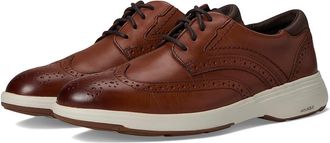 Rockport Noah Wing Tip Mens Lace-up Boots New Brown : 6.5 W (EE), Leather/Rubber