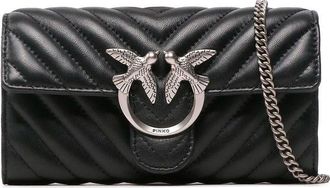 Pinko Love One Wallet C Schapen Nappa Chevron