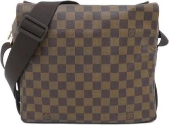 Louis Vuitton Pre-owned Cross Body Bags, female, Brown, Size: ONE SIZE Pre-owned Damier Shoulder Bag