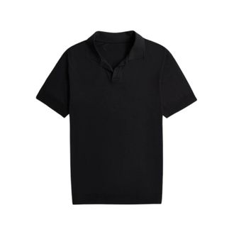 Wahts Polo Shirts, male, Black, Size: 2XL Whats Polo