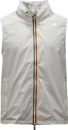 K-Way Valen Stretch Vest - Heren - Bodywarmers - Beige - S - Nylon - Jassen