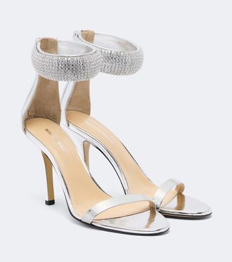 Mach & Mach Sandalias Shes A Lady de piel adornadas
