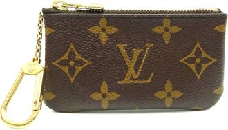 Louis Vuitton Brown Monogram Coin Purse/Coin Case (Pre-Owned)