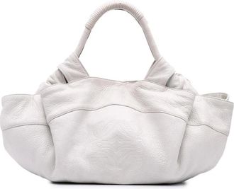 Loewe Pre-owned Handbags, female, White, Size: ONE SIZE Pre-owned Top Handle Bag