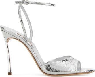 Casadei Golden Solid Julia Heels