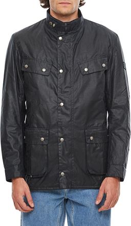 Barbour Dark Navy Waxed Jacket