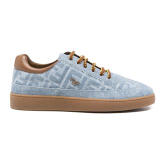 Fendi Sneakers, female, Blue, Size: 6 US F1V9T Sneaker