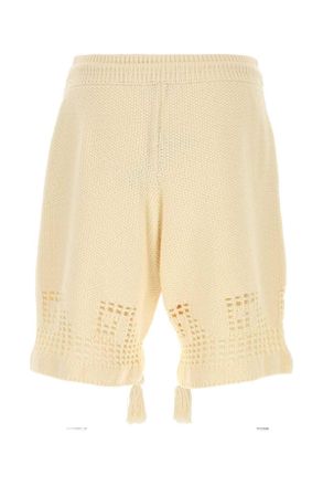 Alanui Wave Bermuda Shorts - Beige