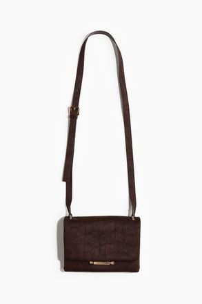 H&M Crossbody Bag in Dark Brown at Nordstrom