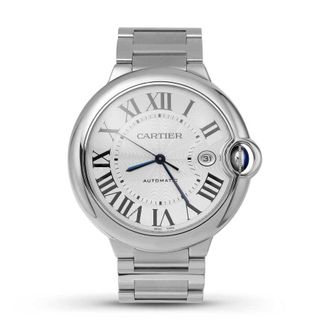 Cartier Pre-owned Cartier Ballon Bleu De Cartier White Dial Unisex Watch WSBB0049