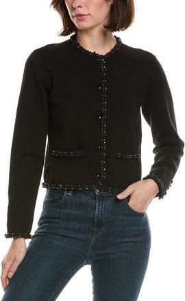 Frame Denim Frame The Beaded Trim Jacket