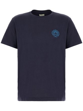 Tシャツ・カットソー ETRO FW23 SHIRT WITH LOGO (1K94B_31040250) Etro men's crew-neck cotton T-shirt with floral pattern