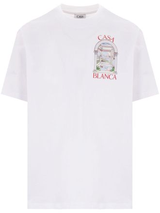 Casablanca Le Passage T-shirt - Wit