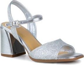 Ninety Union Sophianr Quarter Strap Sandal in Silver at Nordstrom Rack, Size 13